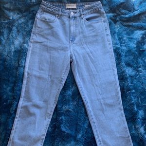 Light-Wash Mom Jeans